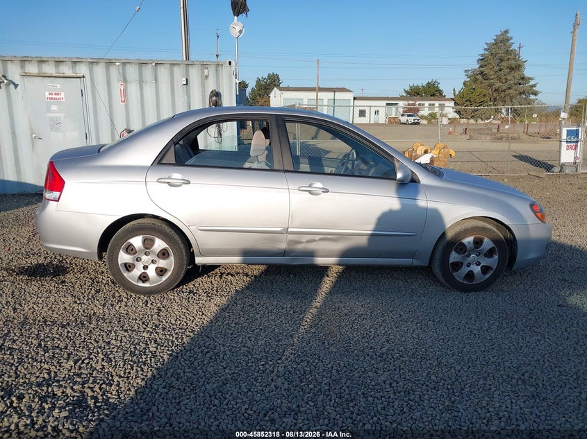 KIA SPECTRA 2009 VIN KNAFE222995596633
