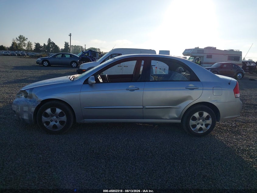 KIA SPECTRA 2009 VIN KNAFE222995596633