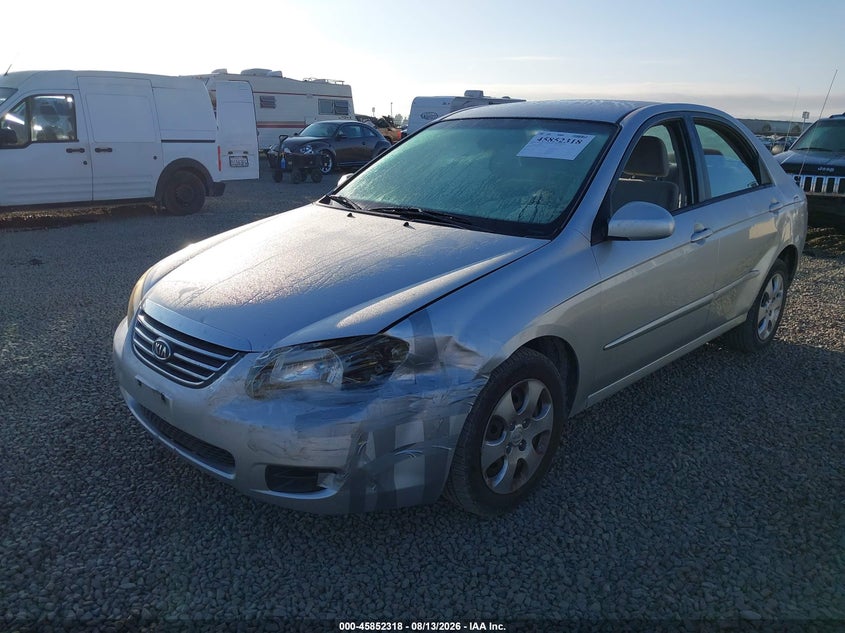 KIA SPECTRA 2009 VIN KNAFE222995596633