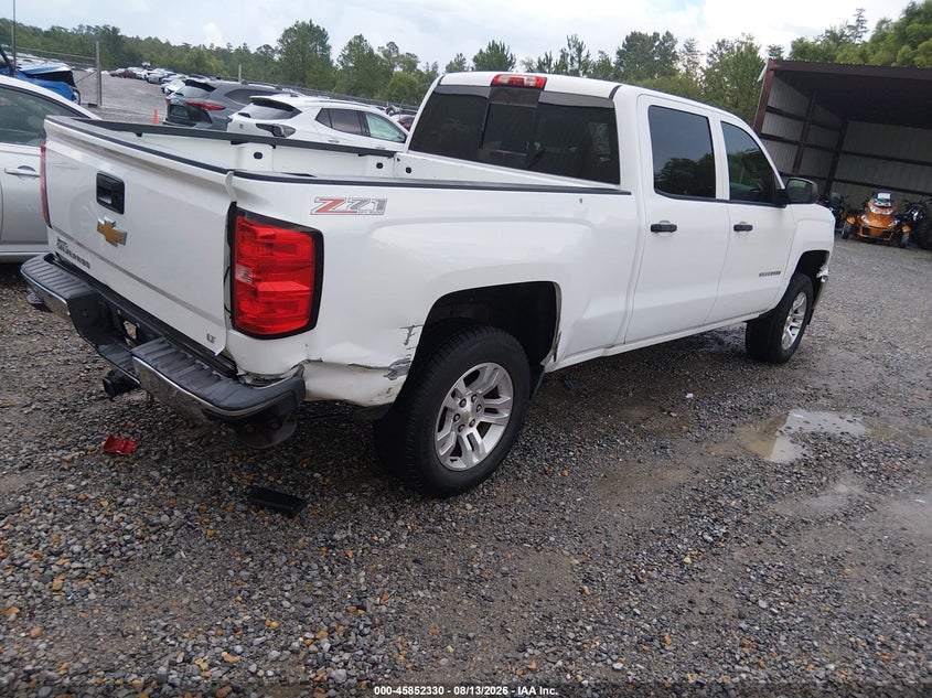 Vin: 3gcukrec5eg512133, lot: 46351263, chevrolet silverado 1500 lt 20144