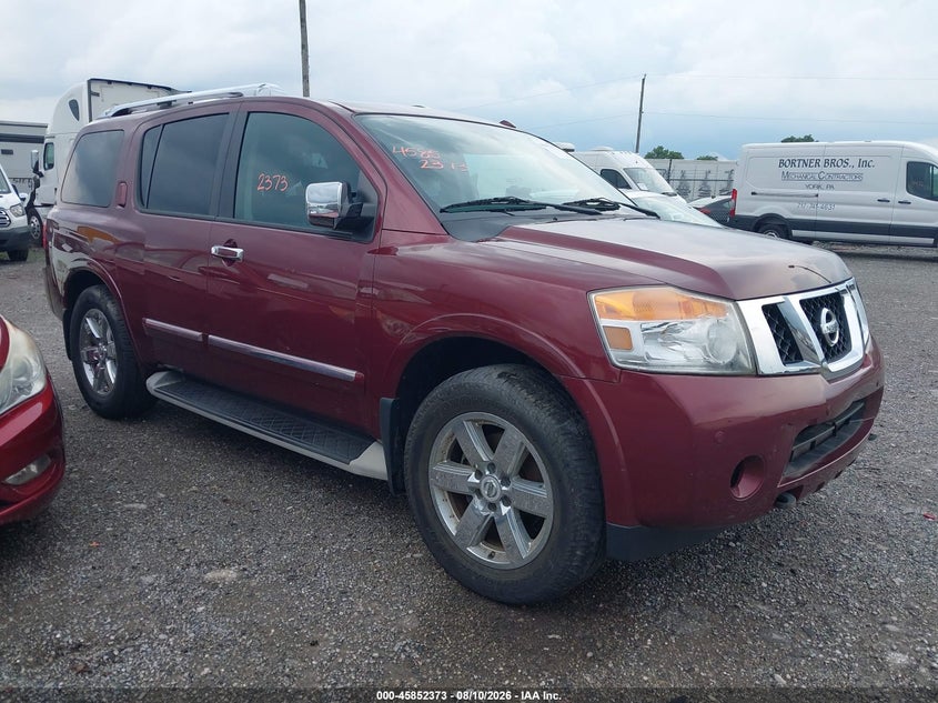 NISSAN ARMADA 2011 VIN 5N1AA0NE2BN616984