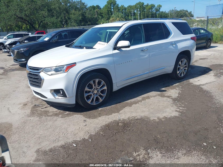 2018 Chevrolet Traverse Premier, Обычный износ, IAAI, VIN 1GNEVJKW1JJ134548 — фото 2