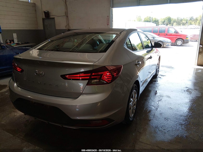 Vin: 5npd74lf8lh601233, lot: 46351353, hyundai elantra se 20204