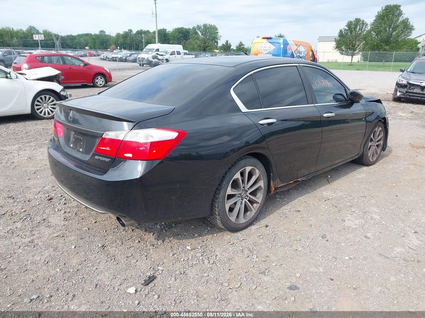 2013 HONDA ACCORD auction photo 4