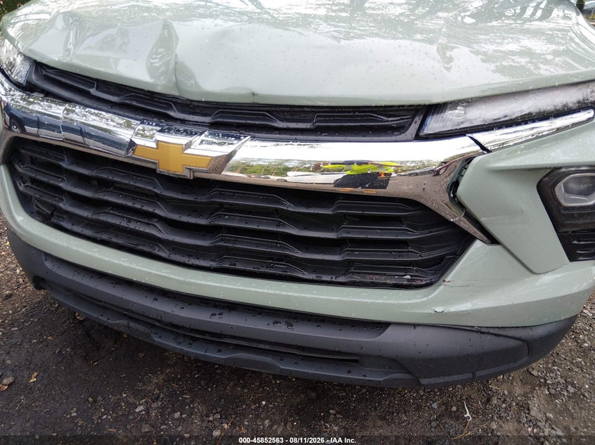 CHEVROLET TRAILBLAZER 2025 VIN KL79MMSP4SB049199