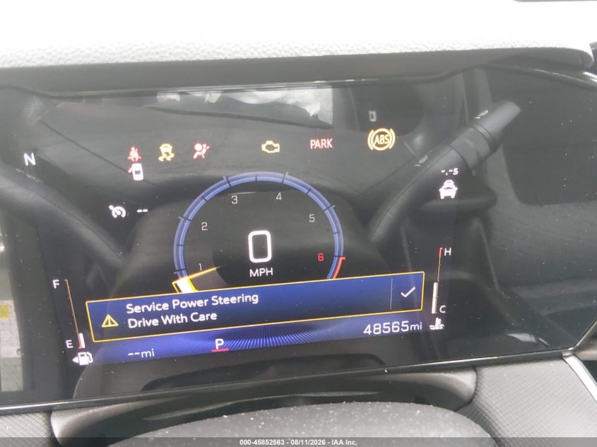 CHEVROLET TRAILBLAZER 2025 VIN KL79MMSP4SB049199