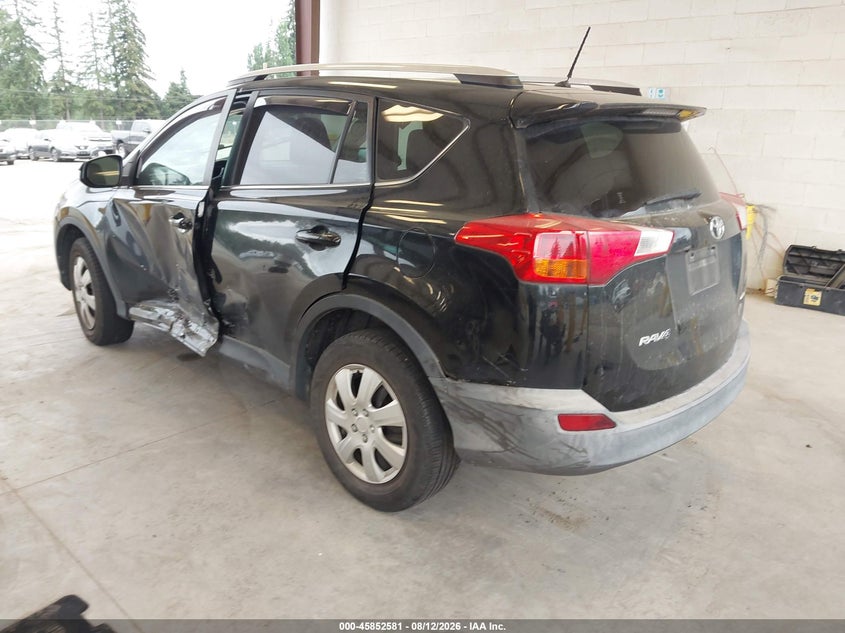 Vin: 2t3bfrev5dw025915, lot: 46351515, toyota rav4 le 20133