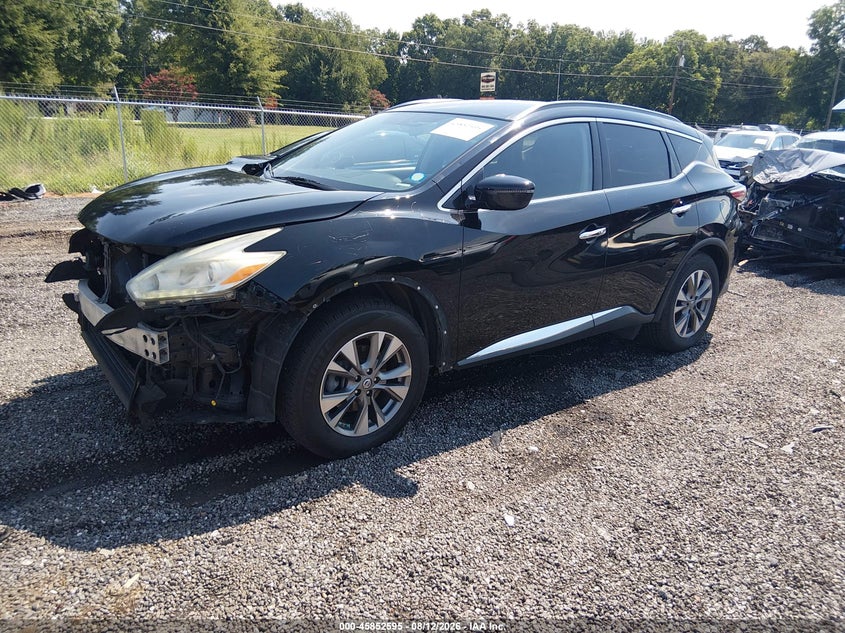 NISSAN MURANO 2016 VIN 5N1AZ2MG4GN116615