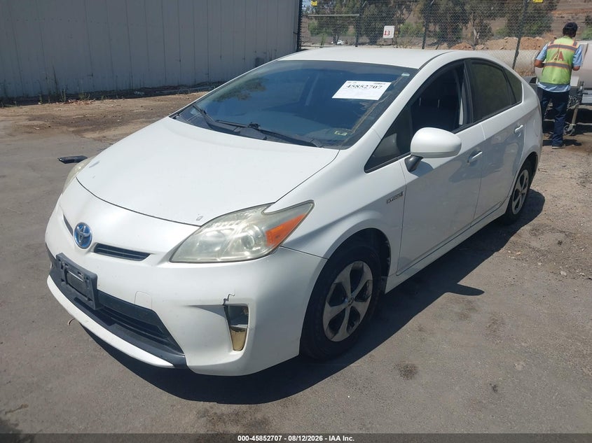 Vin: jtdkn3du1c5422536, lot: 46351640, toyota prius two 20122