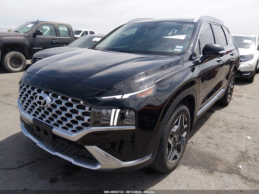 2023 Hyundai Santa Fe, Rear, IAAI, VIN 5NMS5DA18PH001335 — photo 2