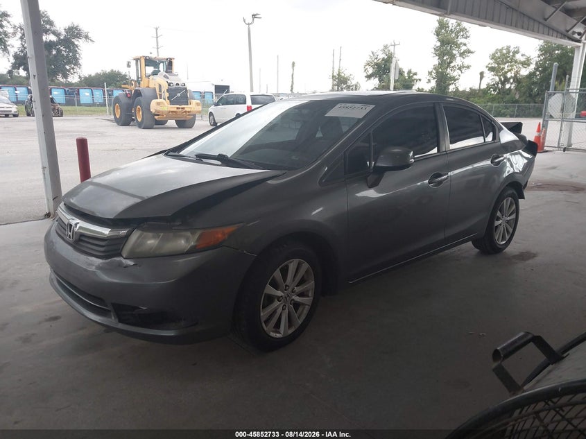 2012 HONDA CIVIC auction photo 2