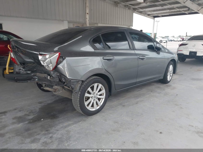 2012 HONDA CIVIC auction photo 4