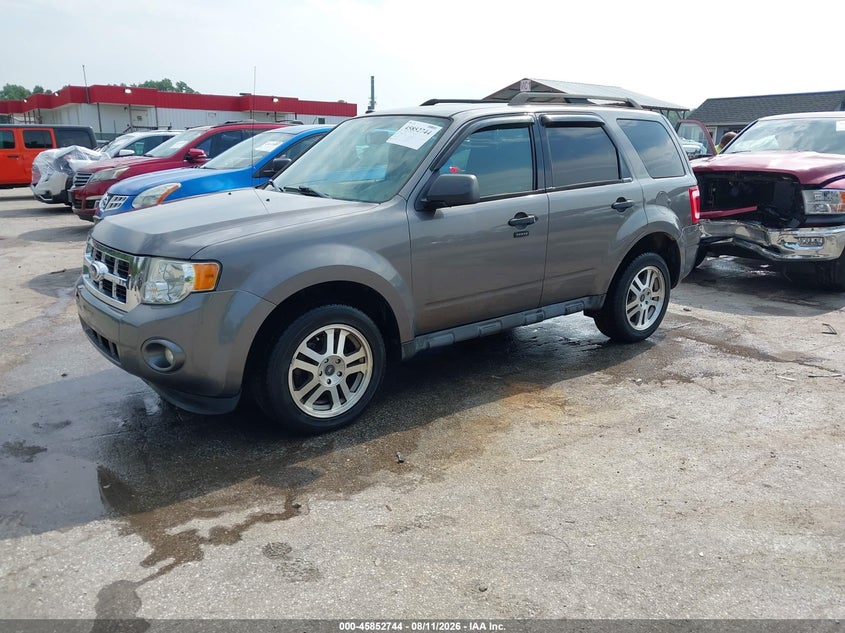 2012 Ford Escape, Перед і зад, IAAI, VIN 1FMCU9DG5CKA65640 — фото 2