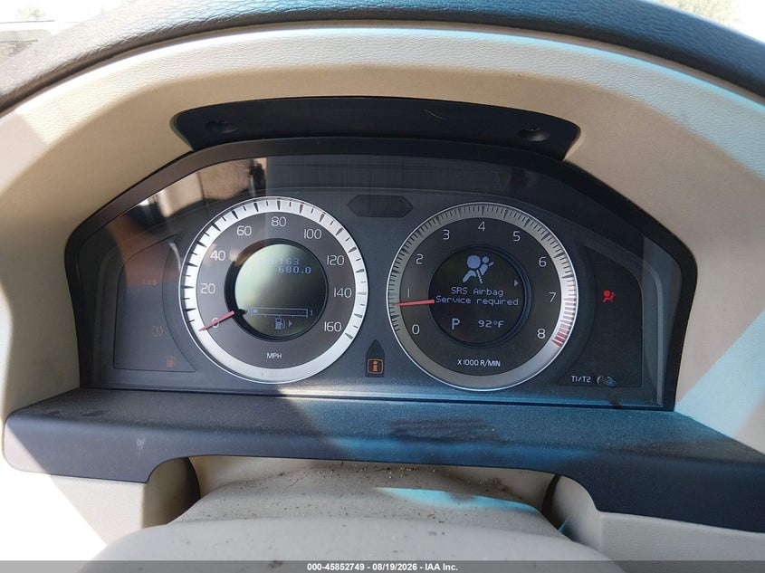 2010 VOLVO S80 SEDAN 3.2L I-6 DOHC, VVT, 235HP