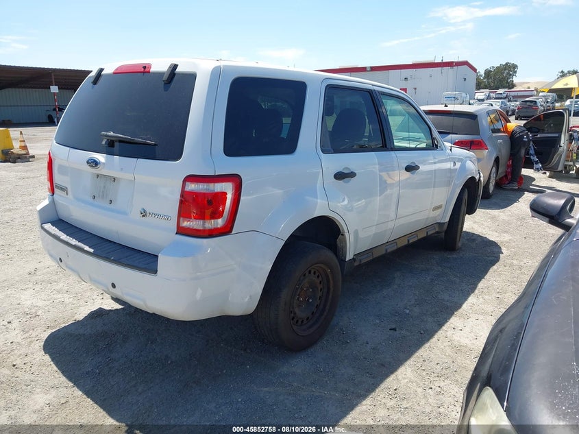 2008 FORD ESCAPE HYBRID auction photo 4