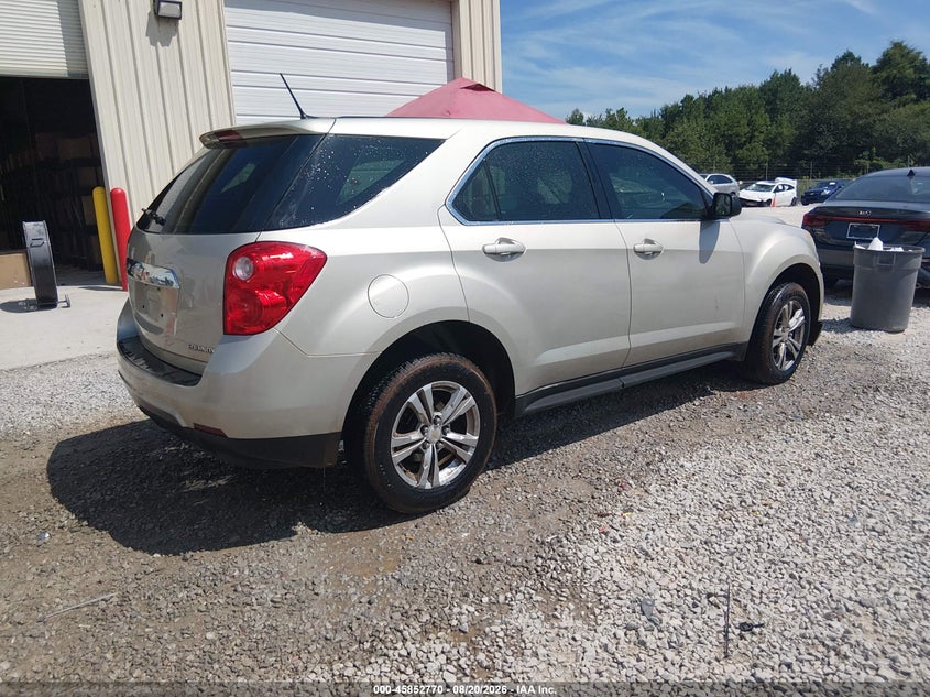 Vin: 1gnalaek4ez111012, lot: 46351703, chevrolet equinox ls 20144