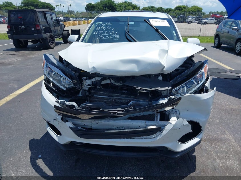 HONDA HR-V 2022 VIN 3CZRU5H30NM731212