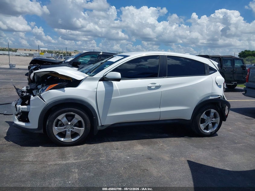 HONDA HR-V 2022 VIN 3CZRU5H30NM731212