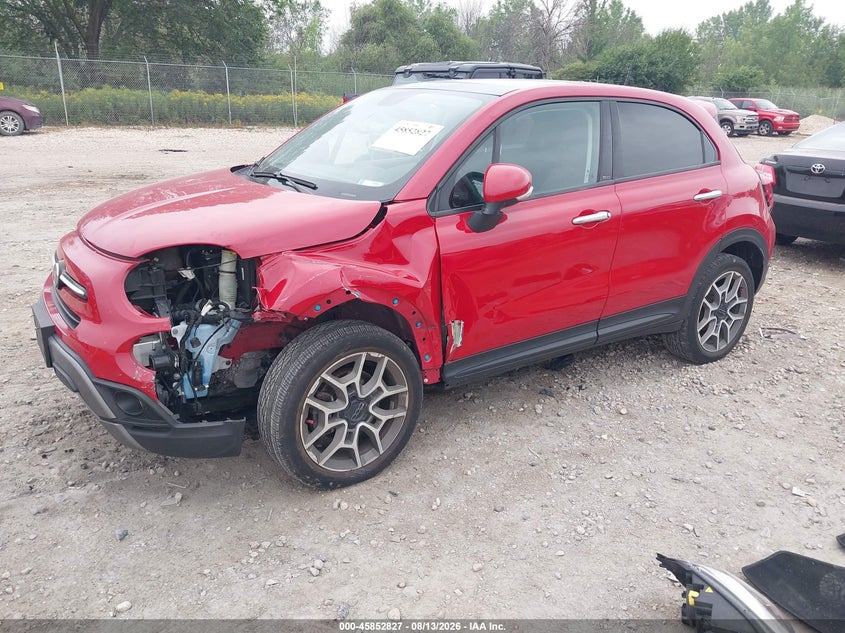 Vin: zfbnfyb18kp801846, lot: 46351760, fiat 500x trekking awd 20192