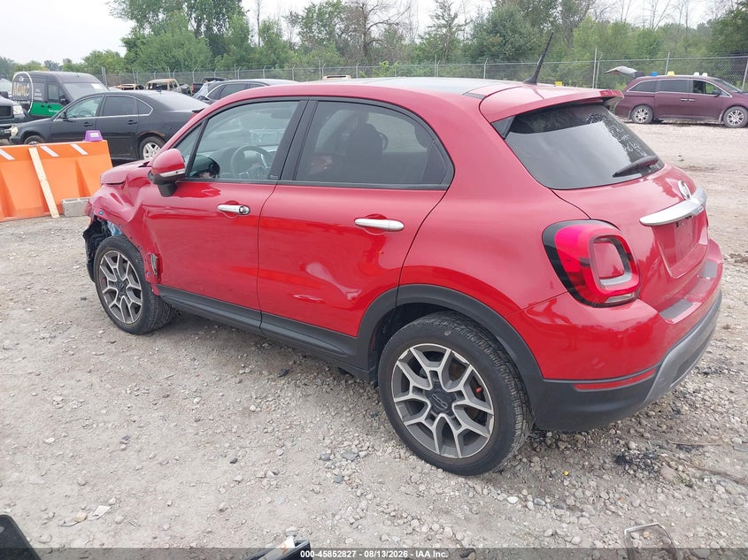 Vin: zfbnfyb18kp801846, lot: 46351760, fiat 500x trekking awd 20193
