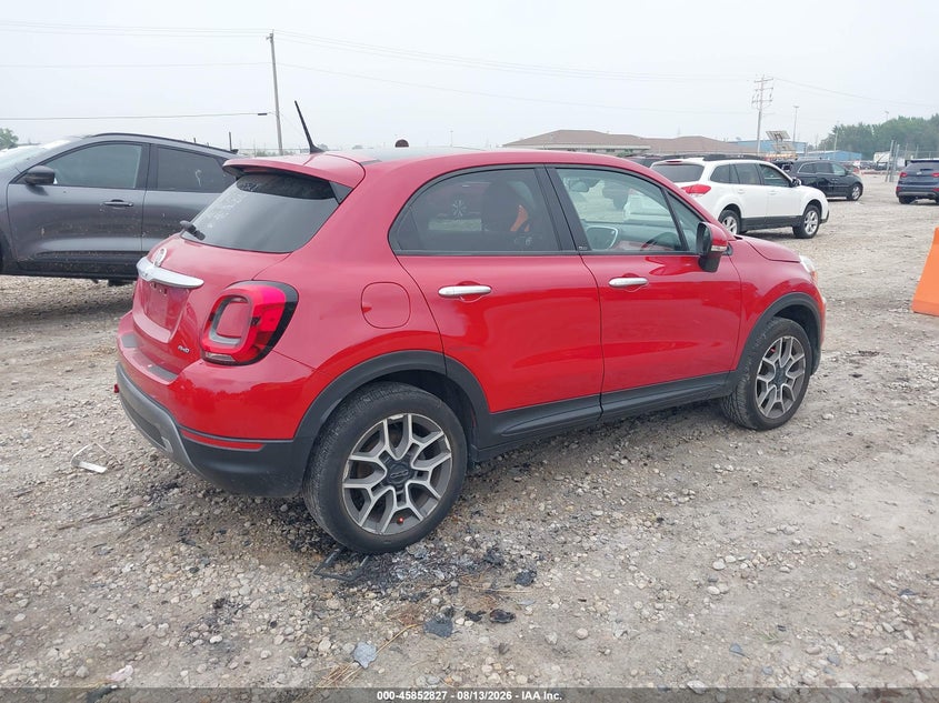Vin: zfbnfyb18kp801846, lot: 46351760, fiat 500x trekking awd 20194