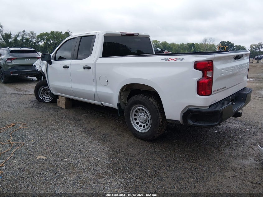 Vin: 1gcrdaek4nz635804, lot: 46351777, chevrolet silverado 1500 4wd  standard bed wt 20222