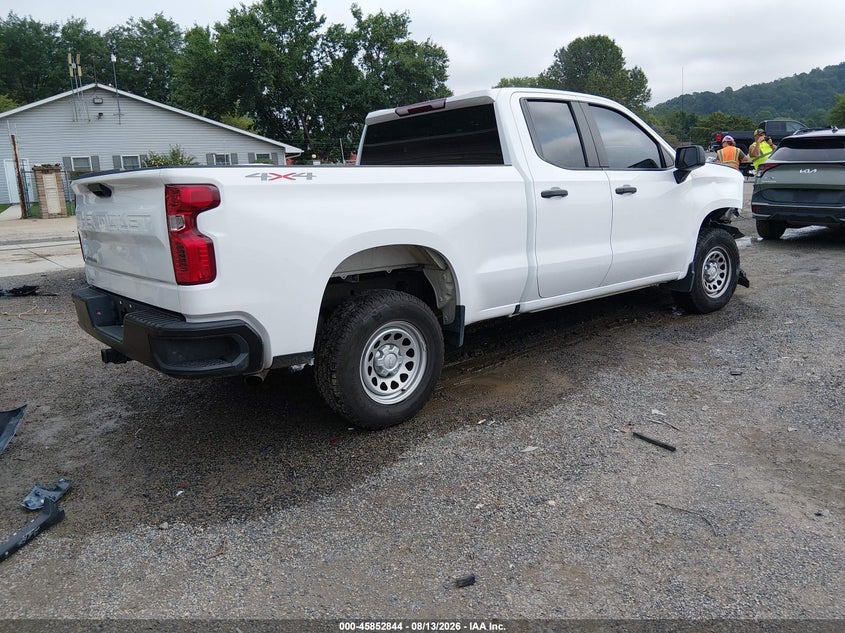 Vin: 1gcrdaek4nz635804, lot: 46351777, chevrolet silverado 1500 4wd  standard bed wt 20223