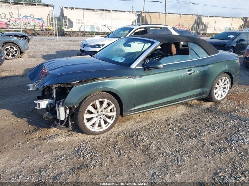 AUDI A5 2018 VIN WAUYNGF51JN018797