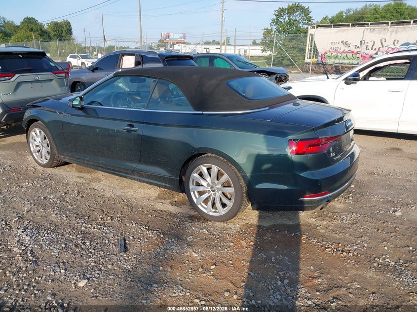 AUDI A5 2018 VIN WAUYNGF51JN018797