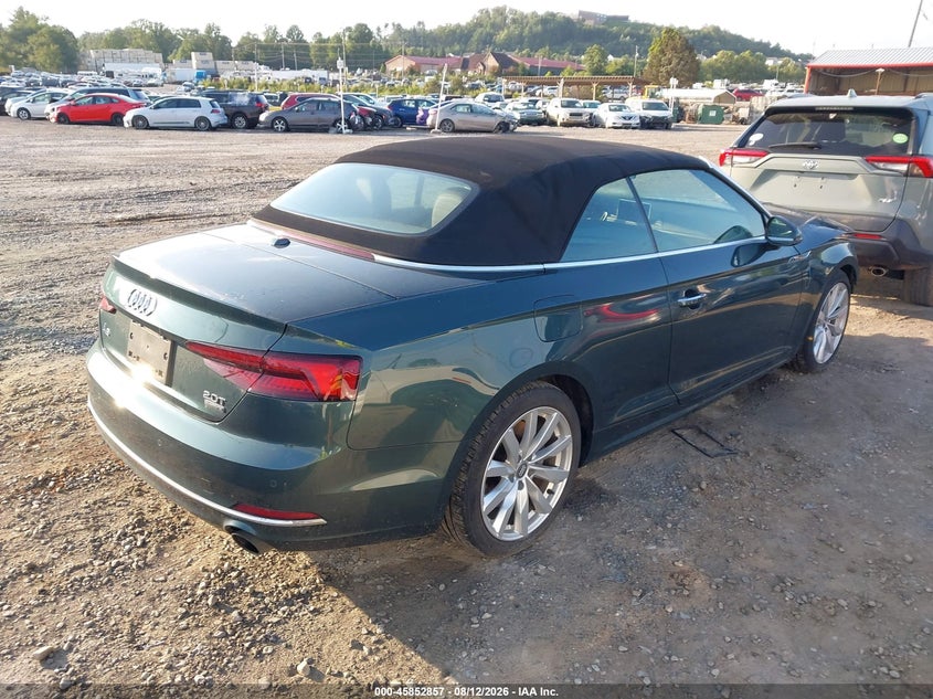 AUDI A5 2018 VIN WAUYNGF51JN018797