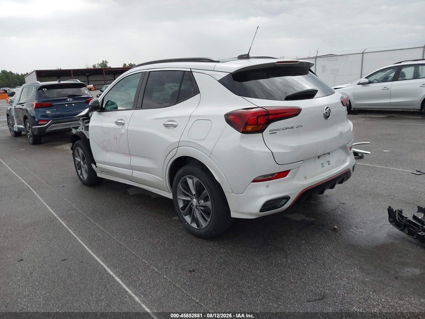 Vin: kl4mmesl8mb066066, lot: 46351814, buick encore gx awd select 20213