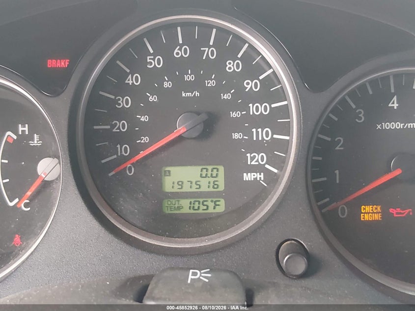 2006 SUBARU FORESTER auction photo 7