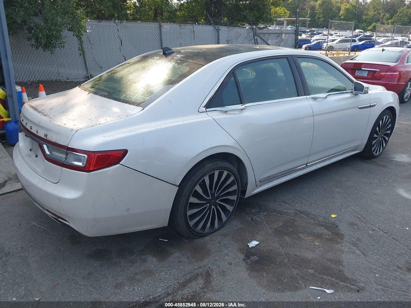 Vin: 1ln6l9bc8k5609223, lot: 46351878, lincoln continental black label 20194