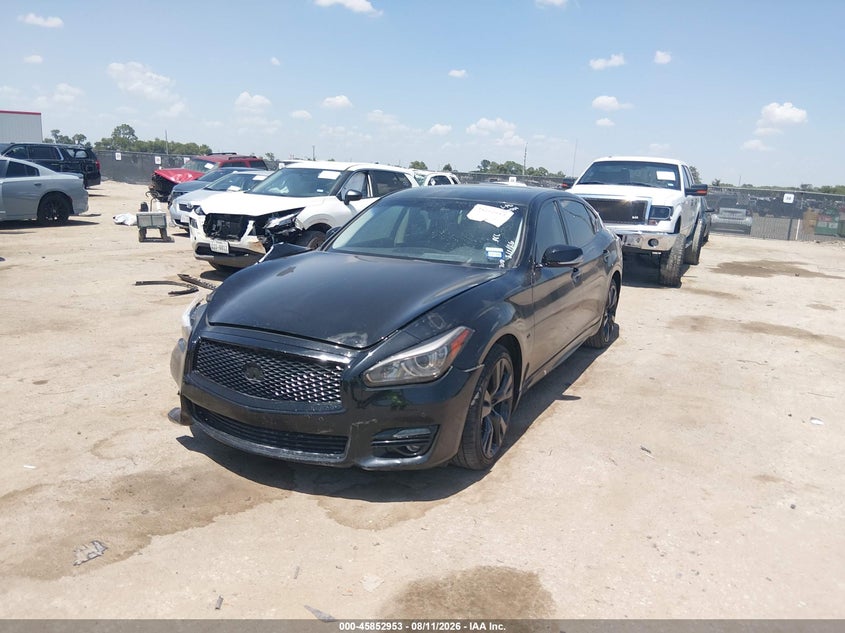 Vin: jn1by1pp4gm630717, lot: 46351886, infiniti q70l 3.7 20162