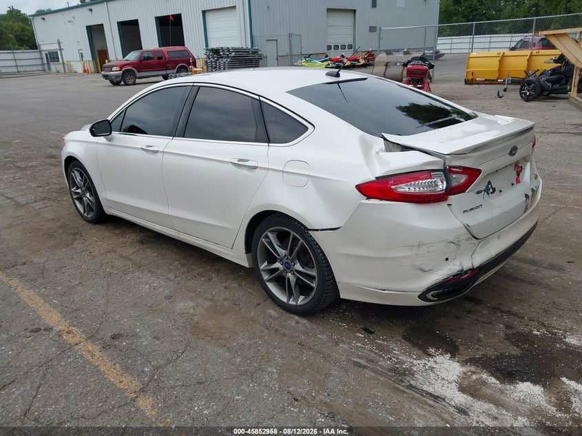 Vin: 3fa6p0k96er390147, lot: 46351892, ford fusion titanium 20143