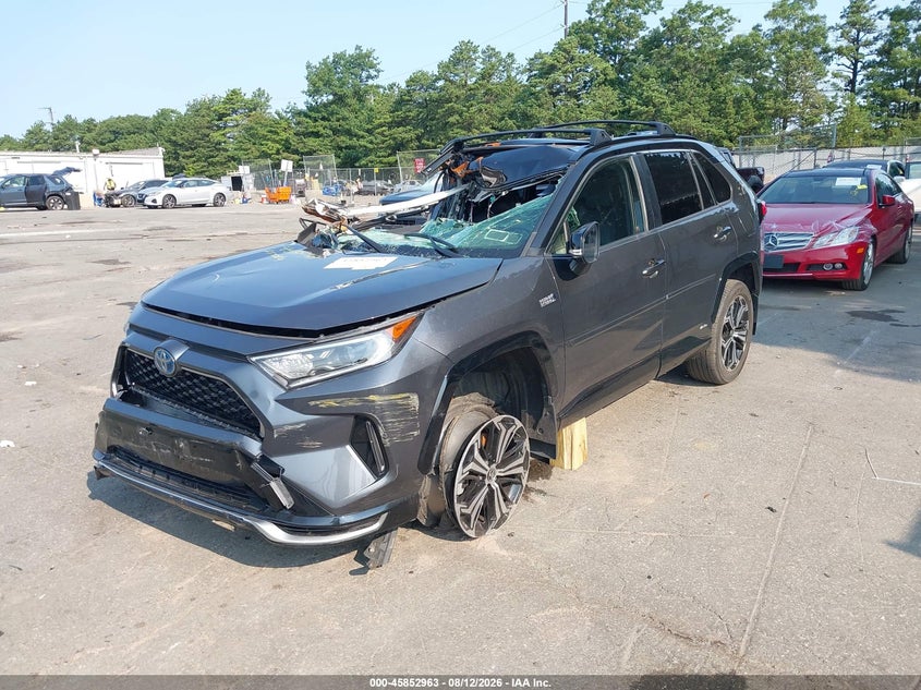 2021 TOYOTA RAV4 PRIME auction photo 2