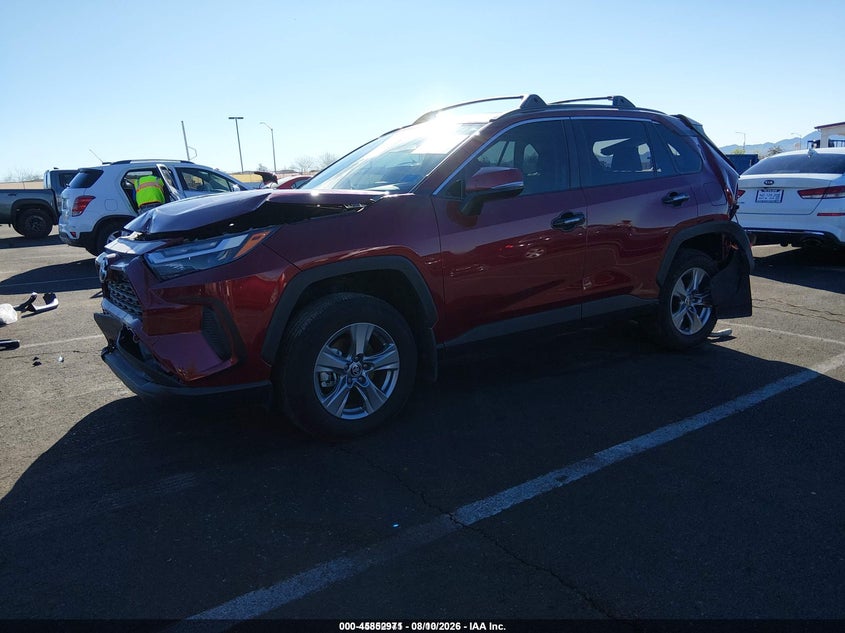 2024 Toyota RAV 4, Удар ззаду, IAAI, VIN 2T3W1RFV7RW359451 — фото 2