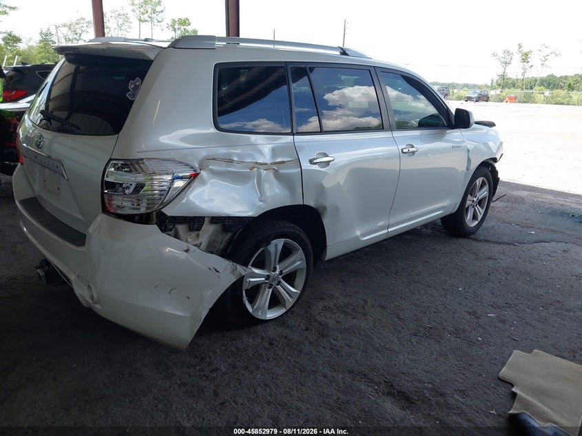 2010 TOYOTA HIGHLANDER auction photo 4