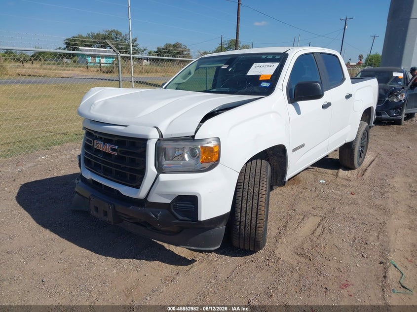 Vin: 1gtg5ben1m1198748, lot: 46351915, gmc canyon elevation 20212