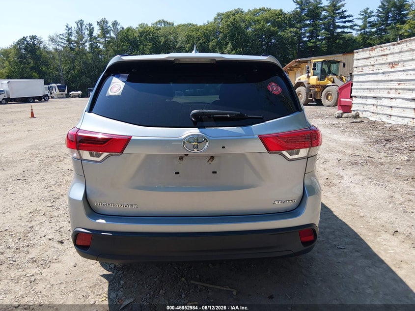 2018 TOYOTA HIGHLANDER SPORT UTILITY VEHICLE 3.5L V-6 DI, DOHC, VVT, 295HP