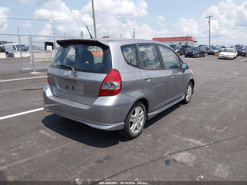 2008 HONDA FIT auction photo 4