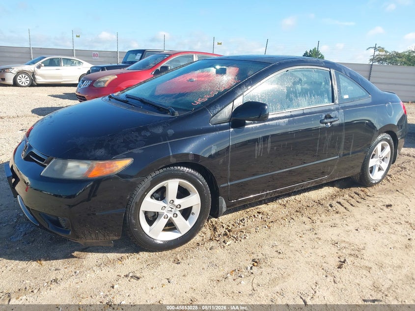 2008 Honda Civic, Обычный износ, IAAI, VIN 2HGFG12968H555678 — фото 2
