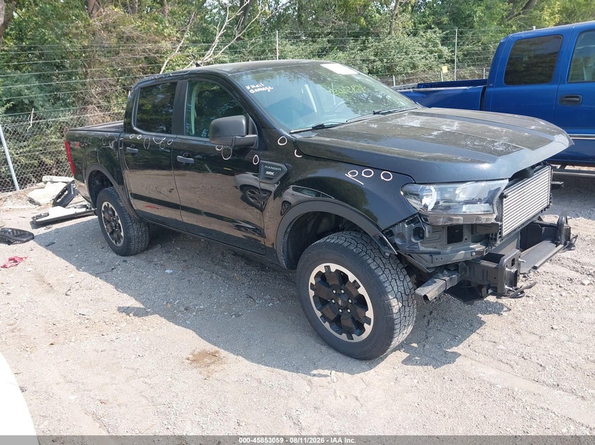 2021 Ford Ranger Xl, Левый перёд, IAAI, VIN 1FTER4FH2MLD30422