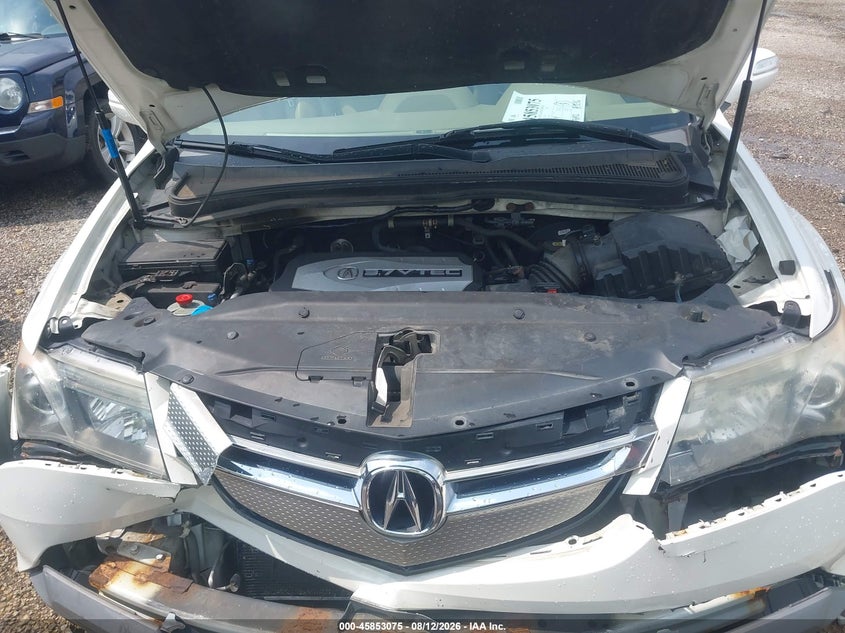 ACURA MDX 2008 VIN 2HNYD28338H501631