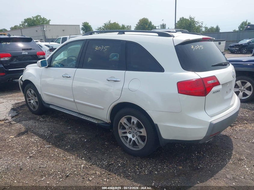 ACURA MDX 2008 VIN 2HNYD28338H501631