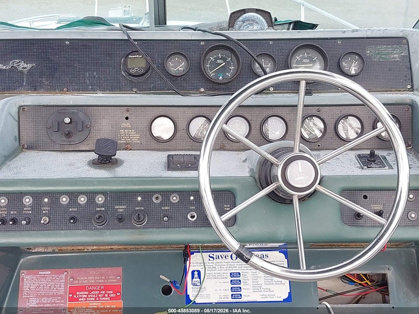 1989 SEA RAY SUNDANCER auction photo 7