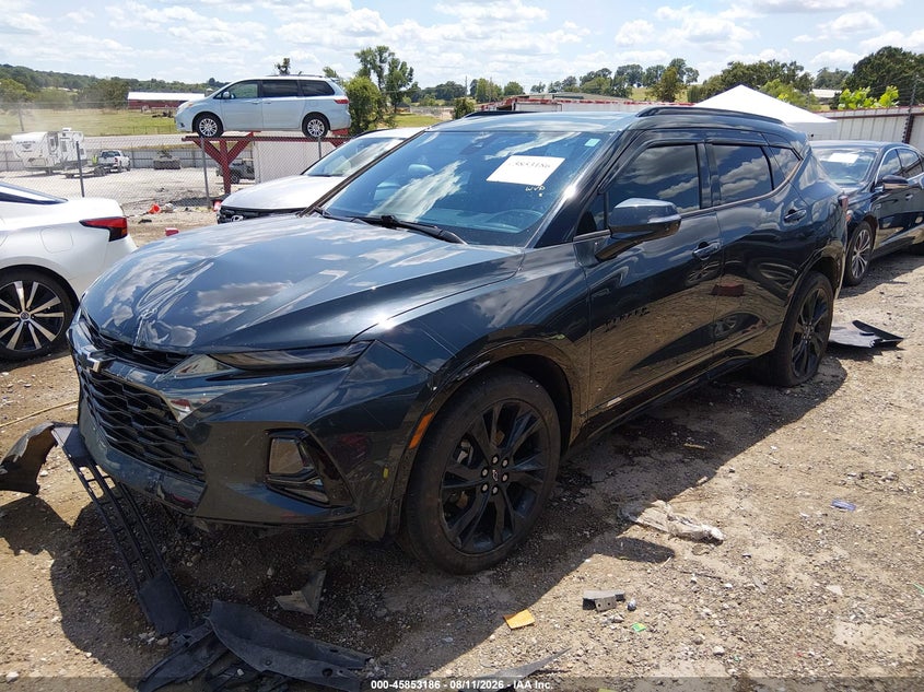 2019 Chevrolet Blazer Rs, По кругу, IAAI, VIN 3GNKBERS6KS646456 — фото 2
