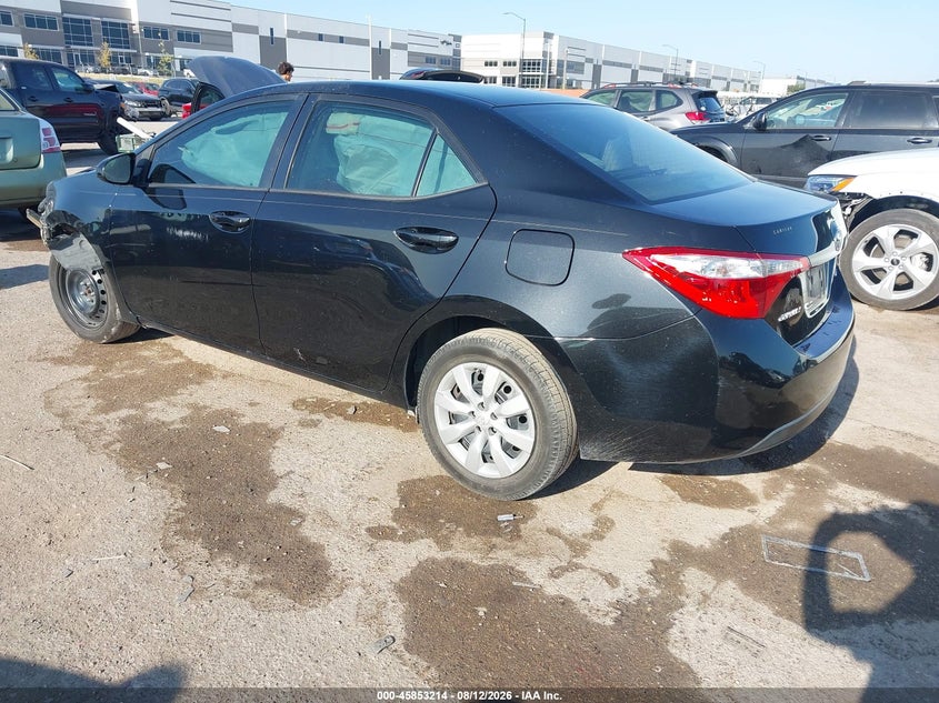 Vin: 5yfburhe7gp529771, lot: 46352147, toyota corolla le 20163