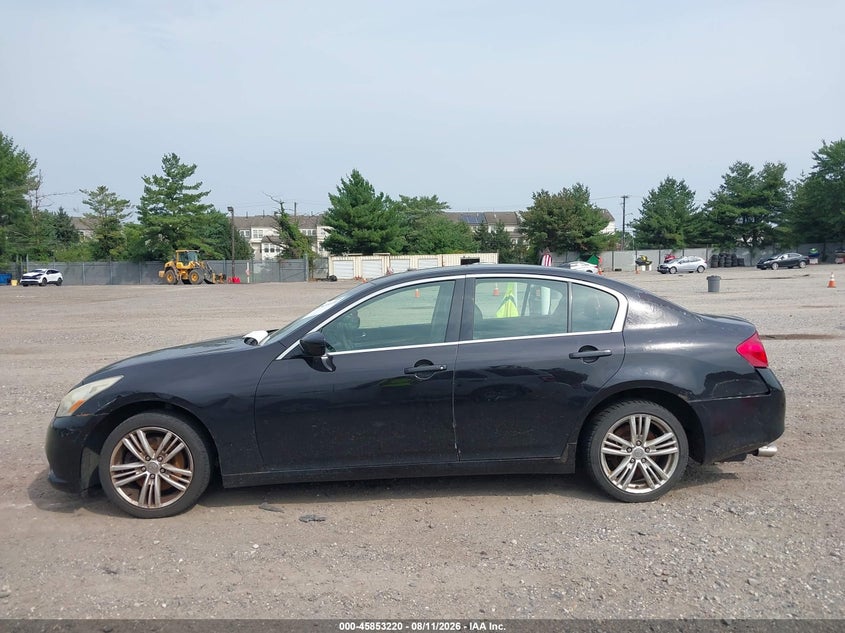 INFINITI G37X 2013 VIN JN1CV6AR0DM750790