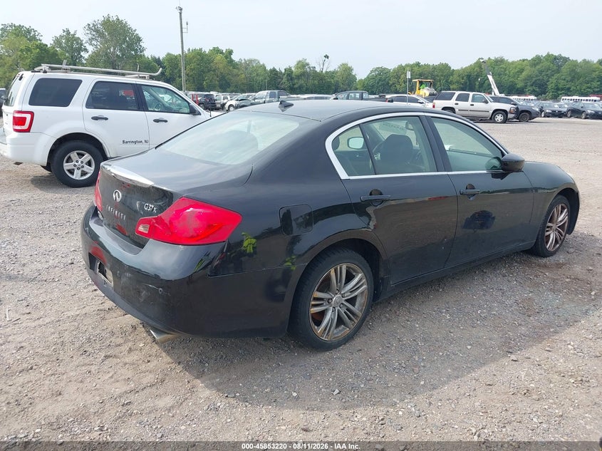 INFINITI G37X 2013 VIN JN1CV6AR0DM750790